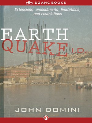 cover image of Earthquake I.D.